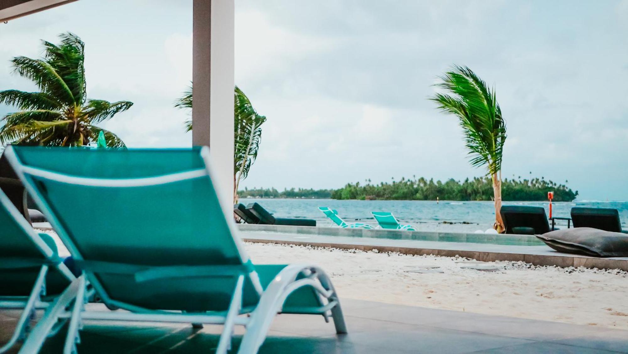 Pension Irivai Appartement Puatou 1 Chambre Bord De Mer ウツロア エクステリア 写真