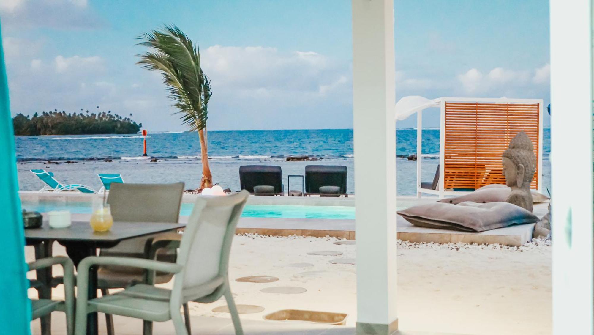 Pension Irivai Appartement Puatou 1 Chambre Bord De Mer ウツロア エクステリア 写真