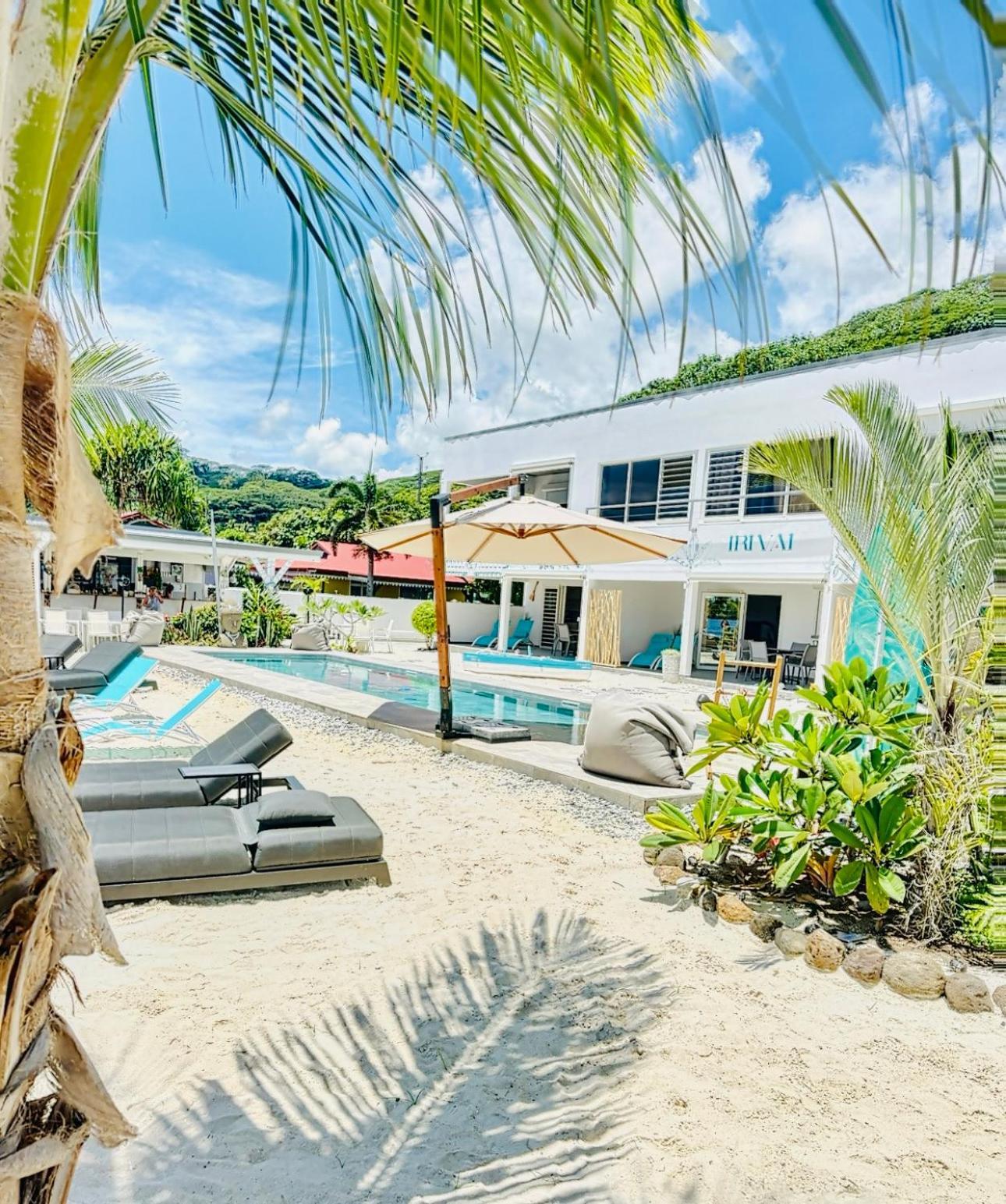 Pension Irivai Appartement Puatou 1 Chambre Bord De Mer ウツロア エクステリア 写真