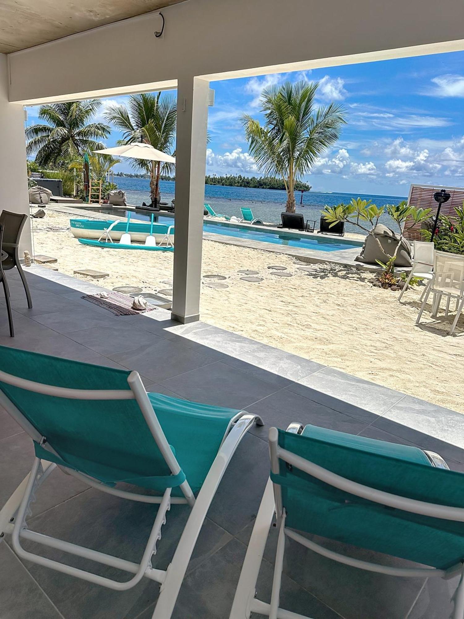 Pension Irivai Appartement Puatou 1 Chambre Bord De Mer ウツロア エクステリア 写真
