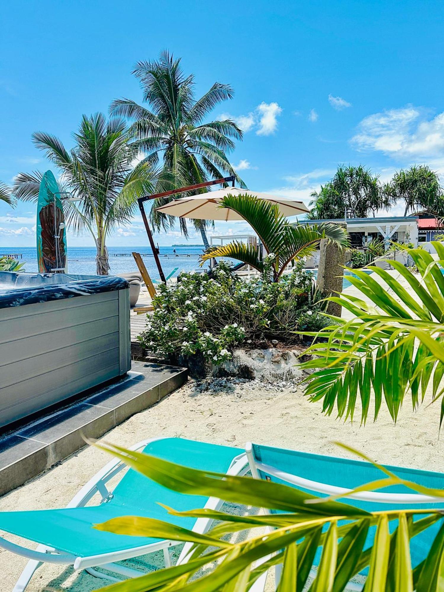 Pension Irivai Appartement Puatou 1 Chambre Bord De Mer ウツロア エクステリア 写真